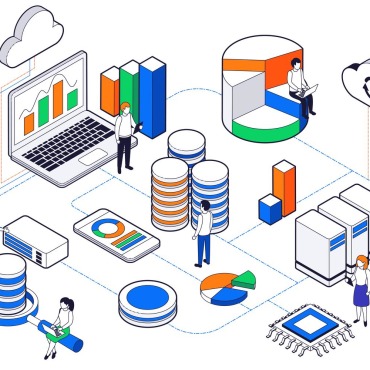 Isometric Icon Illustrations Templates 212146