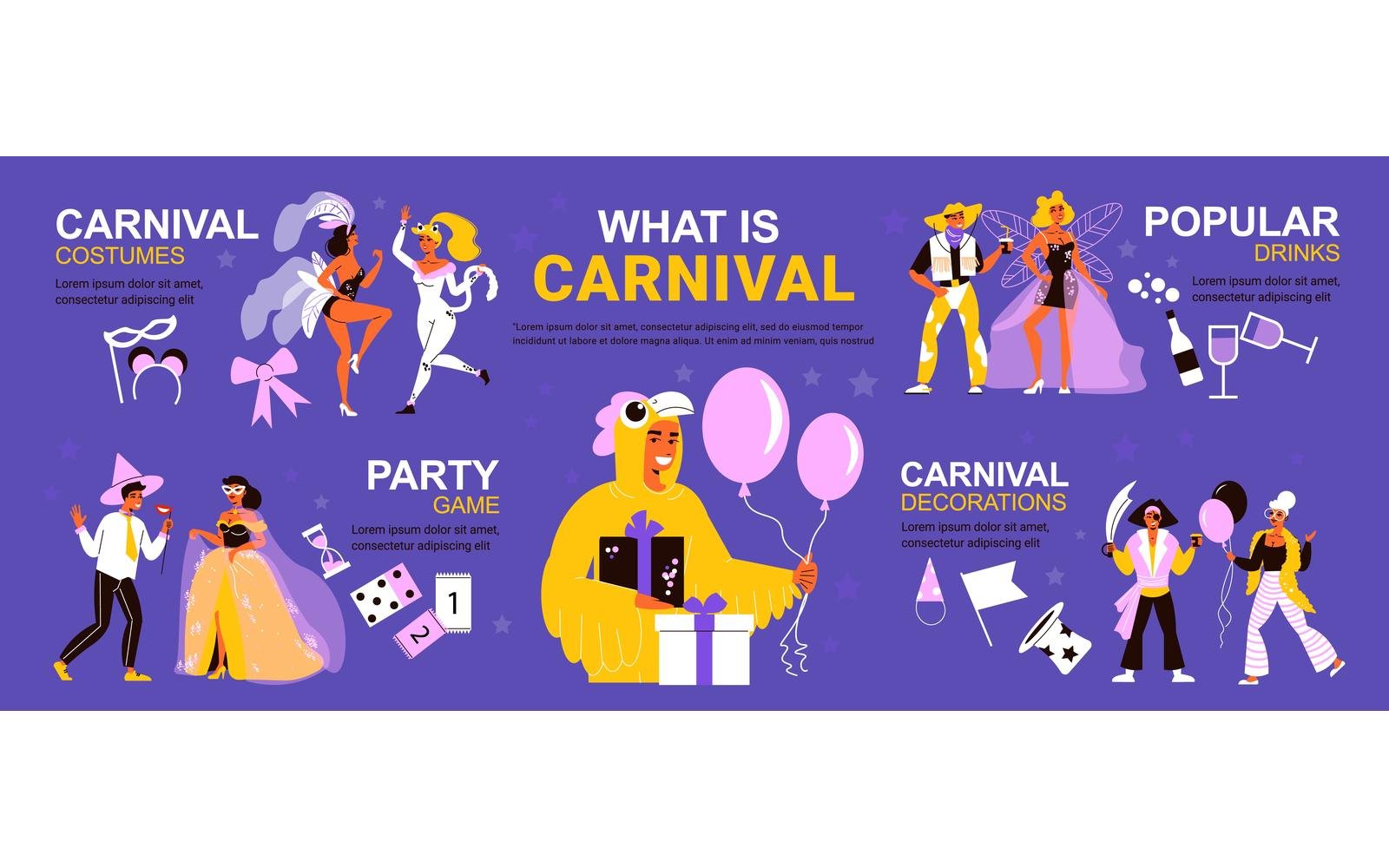 Carnival Infographics 201260547 Vector Illustration Concept