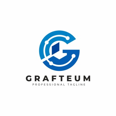 Logogamelettermediamodernsoftwaresolutionweb  Logo Templates 212270