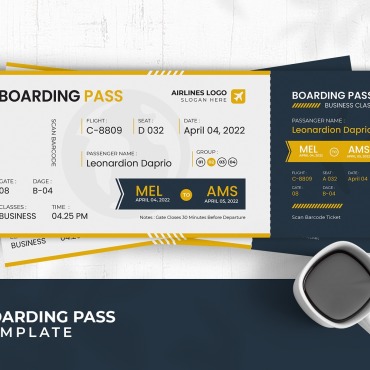 Boarding Flight Corporate Identity 212292