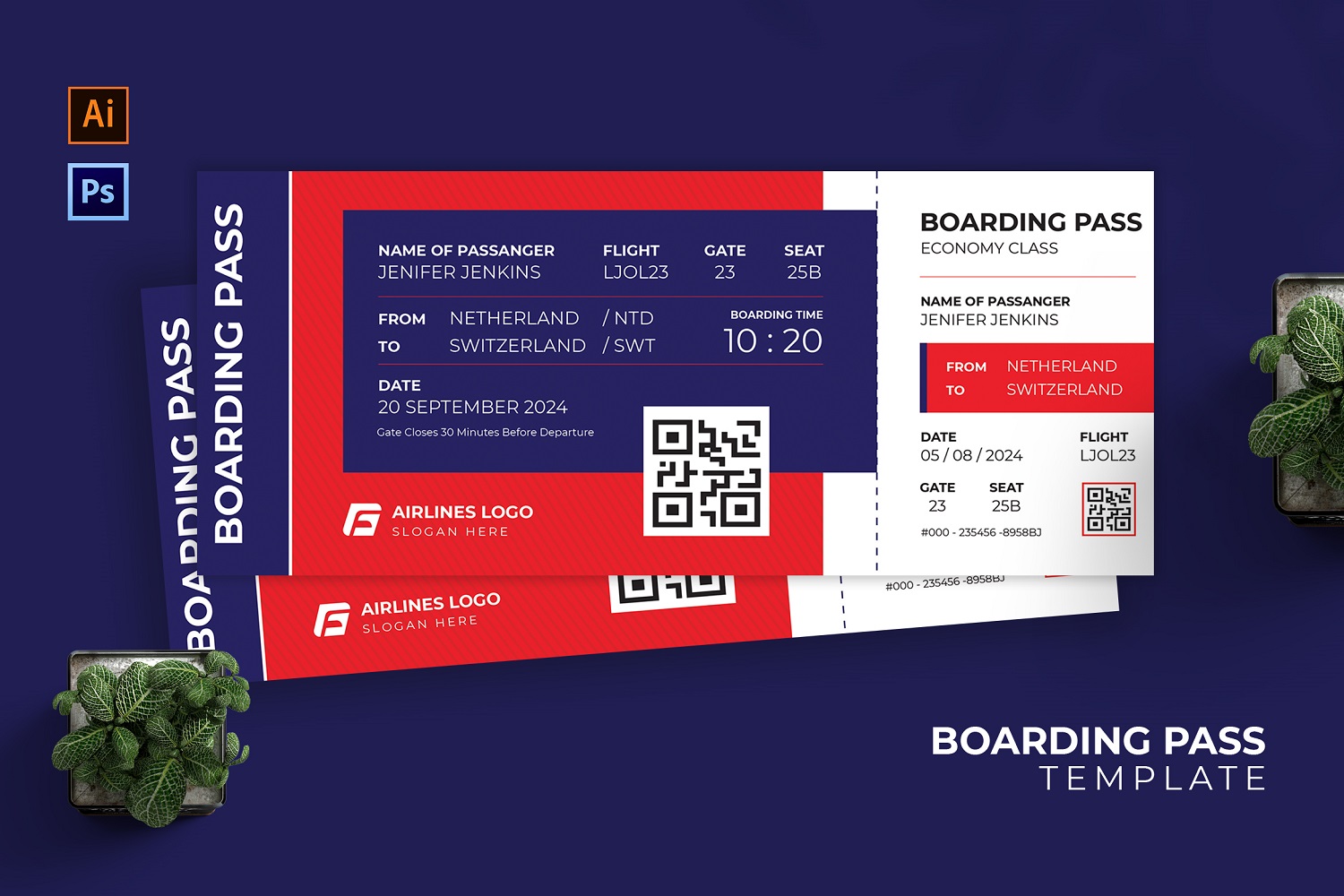 Ticket Flight Boarding Pass