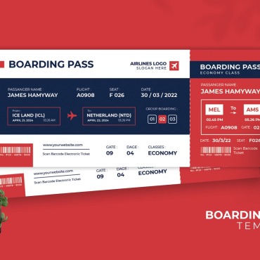 Boarding Airplane Corporate Identity 212318