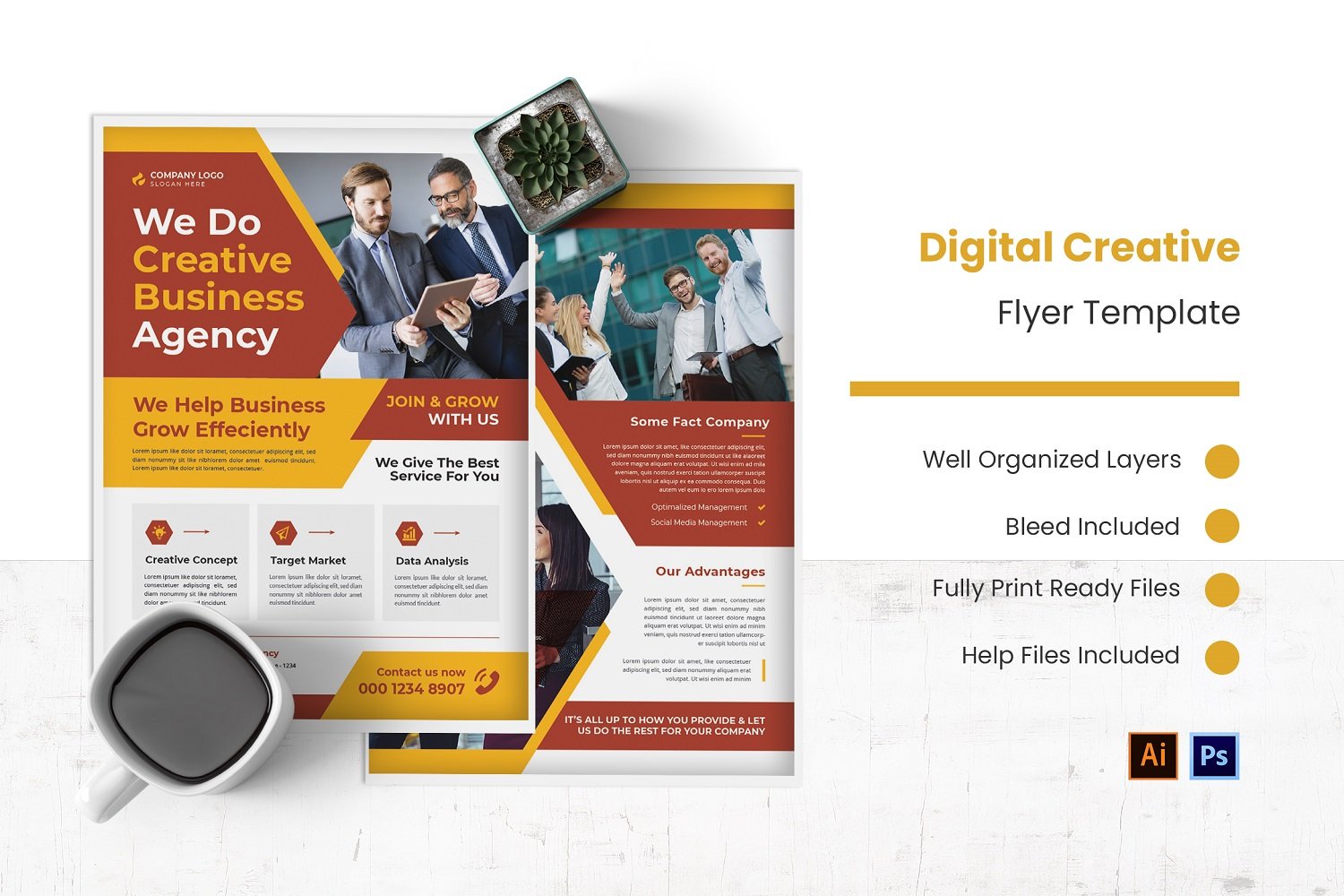 Digital Creative Agency Flyer