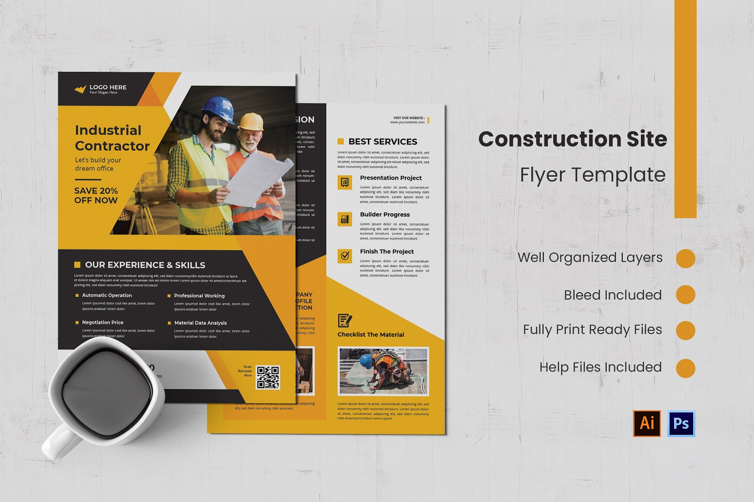 Business Construction Flyer