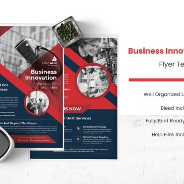 Flyer Background Corporate Identity 212352