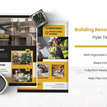 Flyer Background Corporate Identity 212353