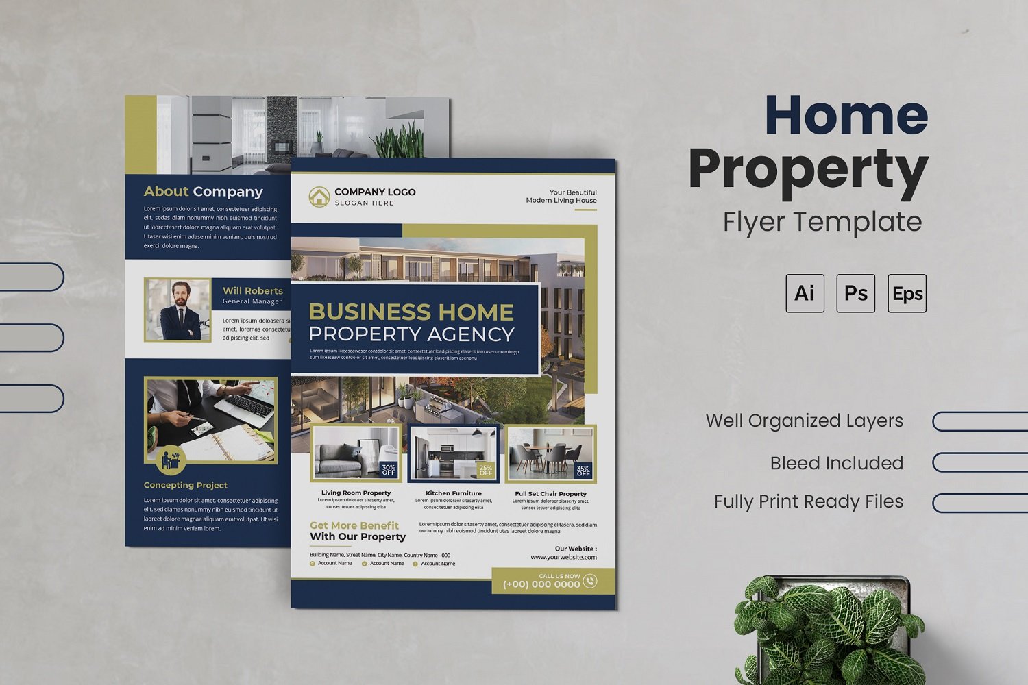 Home Property Flyer Template