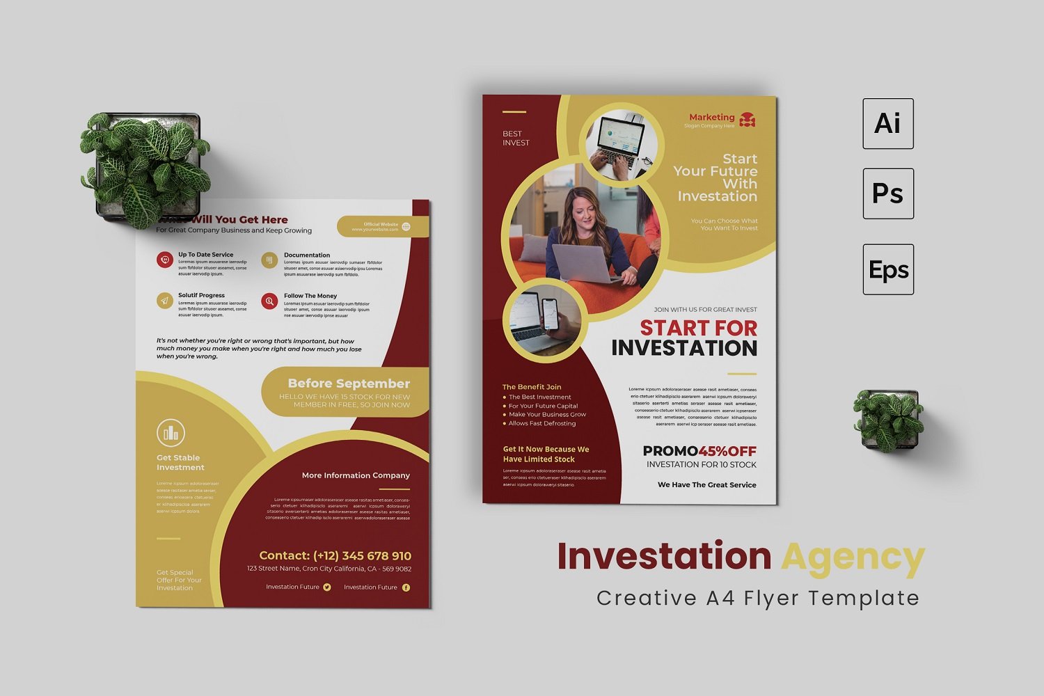 Investation Agency Flyer Template