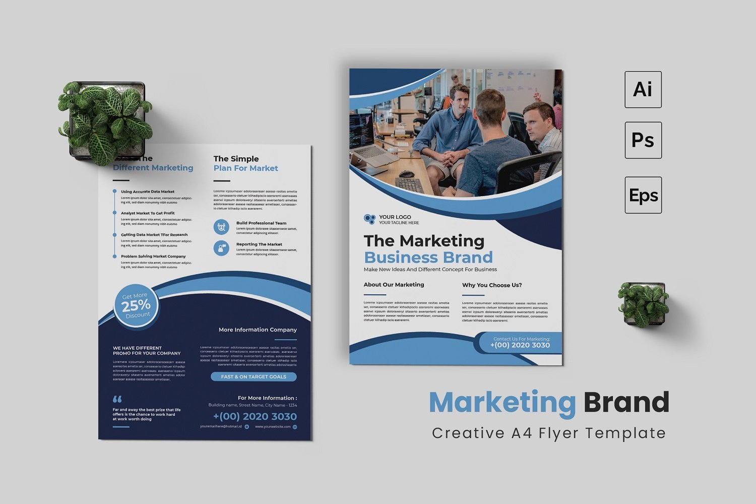 Marketing Brand Flyer Template