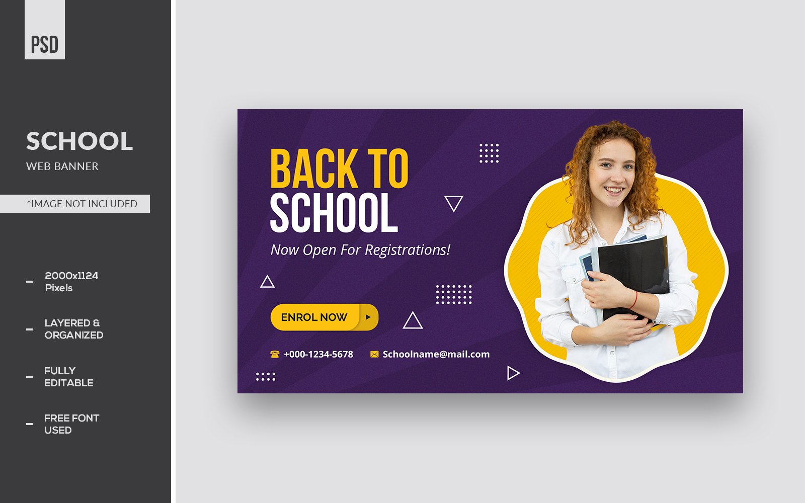 School Education Web Banner