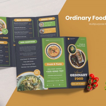 Menu Business Corporate Identity 212396