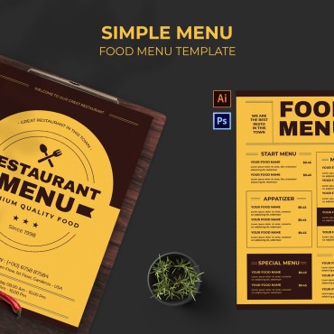 Design Food Corporate Identity 212403