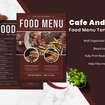 Menu Business Corporate Identity 212419