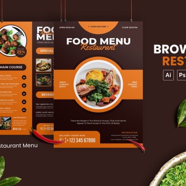 Restaurant Design Corporate Identity 212434