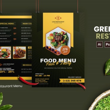 Restaurant Design Corporate Identity 212436