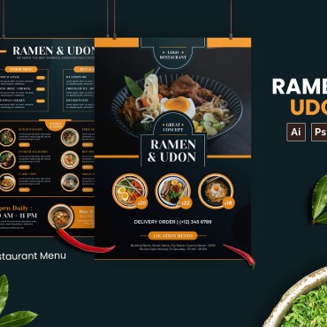 Restaurant Design Corporate Identity 212438