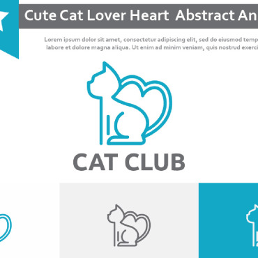 Cat Lover Logo Templates 212553