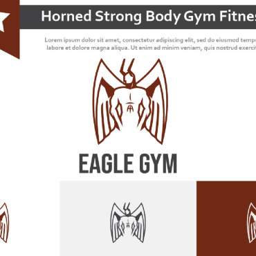 Eagle Man Logo Templates 212559