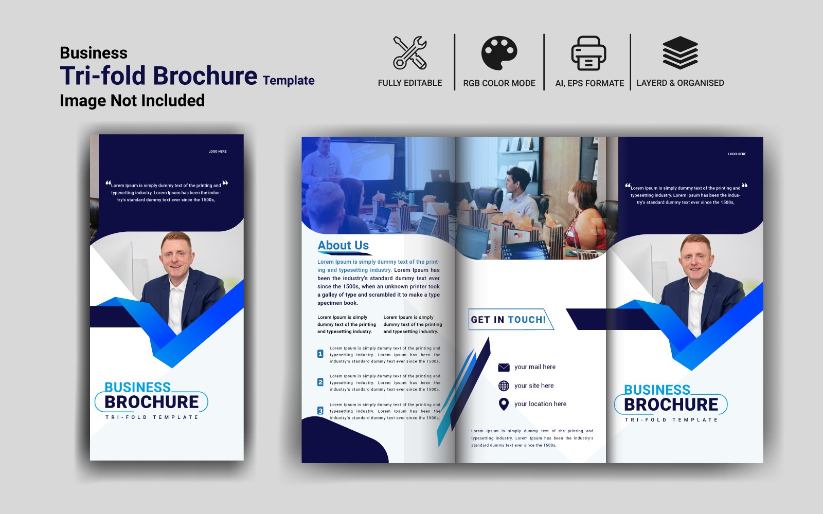 Business Tri-fold Brochure