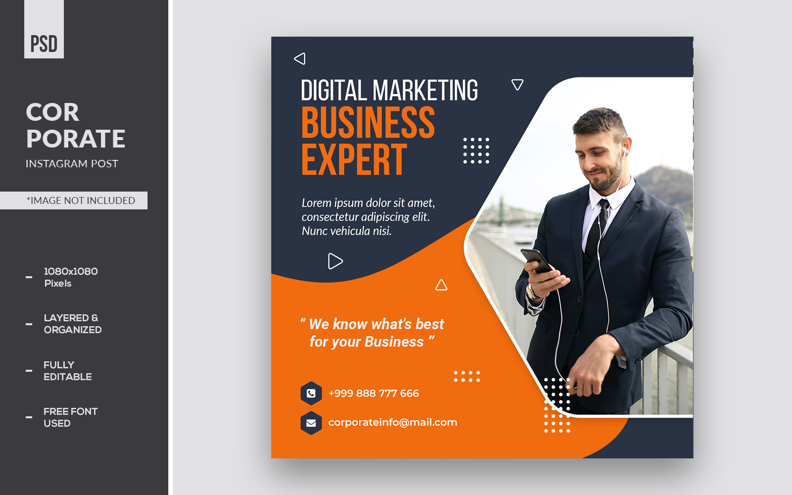 Digital Marketing Expert Instagram Post Templates