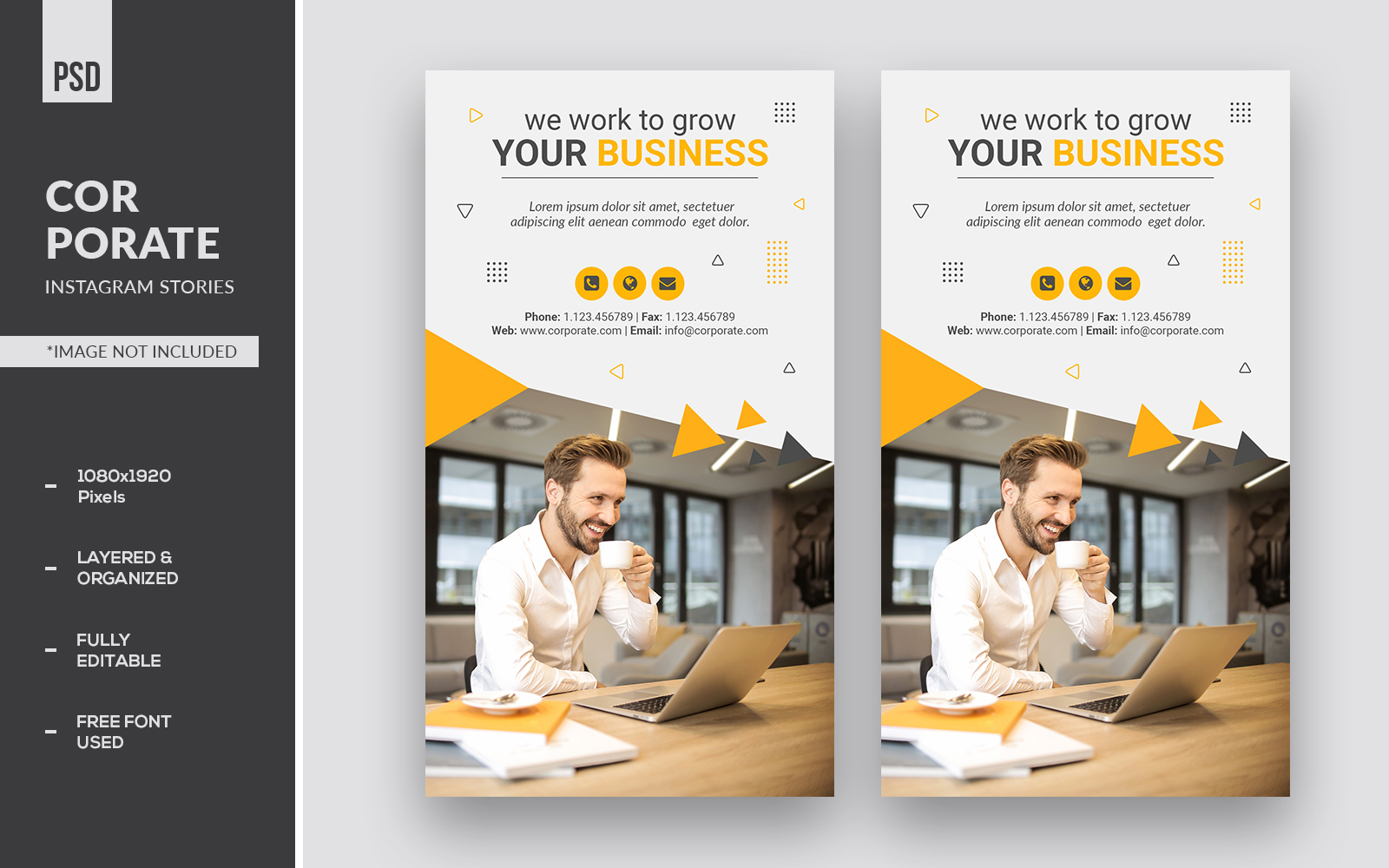 Business Corporate Instagram Stories Social Media Banner