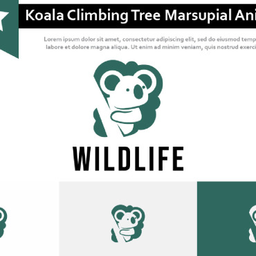 Koala Climbing Logo Templates 212706