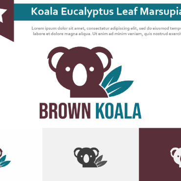 Koala Eucalyptus Logo Templates 212708