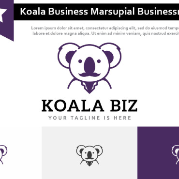 Koala Business Logo Templates 212714