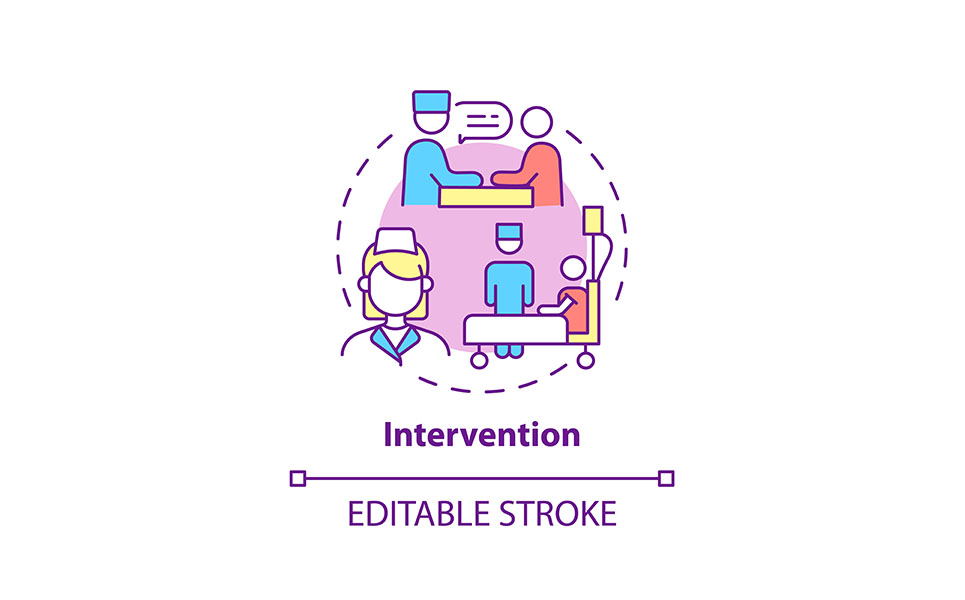 Intervention Concept Icon