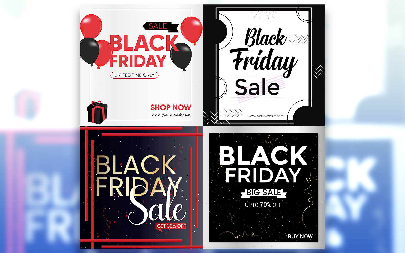 Black Friday Social Media Banner