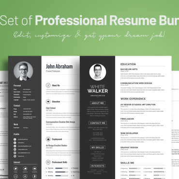 Page 3 Resume Templates 212849