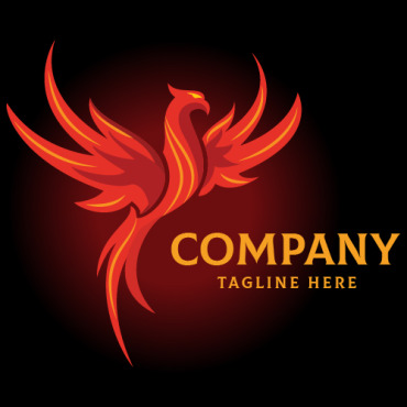 Phoenix Eagle Logo Templates 212915