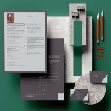 Letterresume Set  212977
