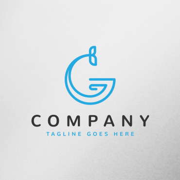 Gg Letterletterfishinitialletterformlogomonogramtemplateorcareal Logo Templates 213104