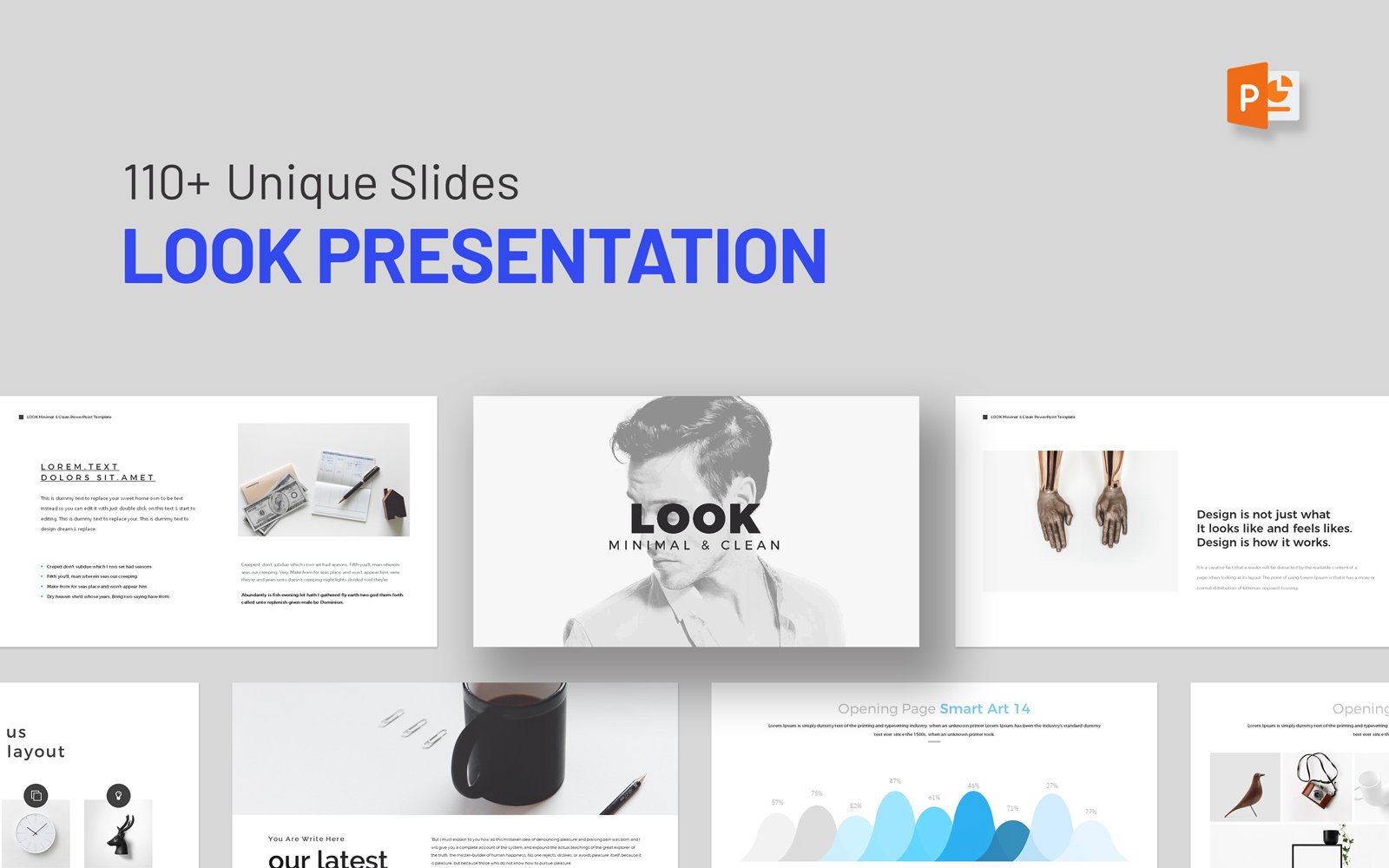 Look Minimal Business Presentation