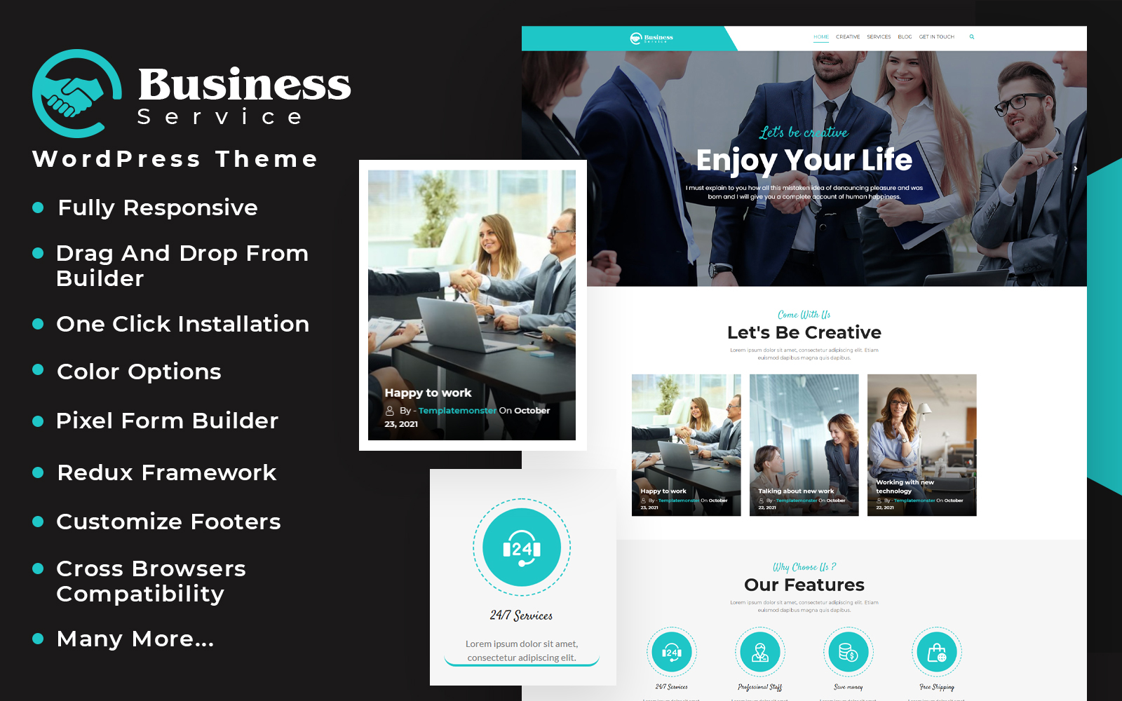 Business Services WordPress Theme