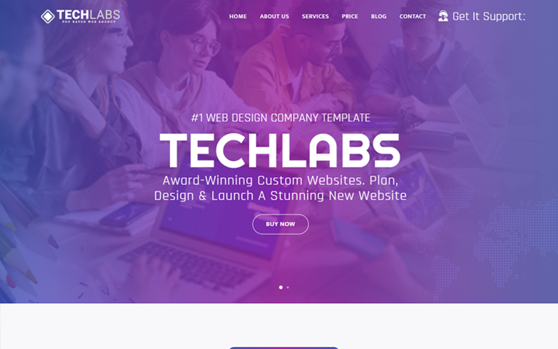 Techlabs - IT Solutions & Business Services Website Template