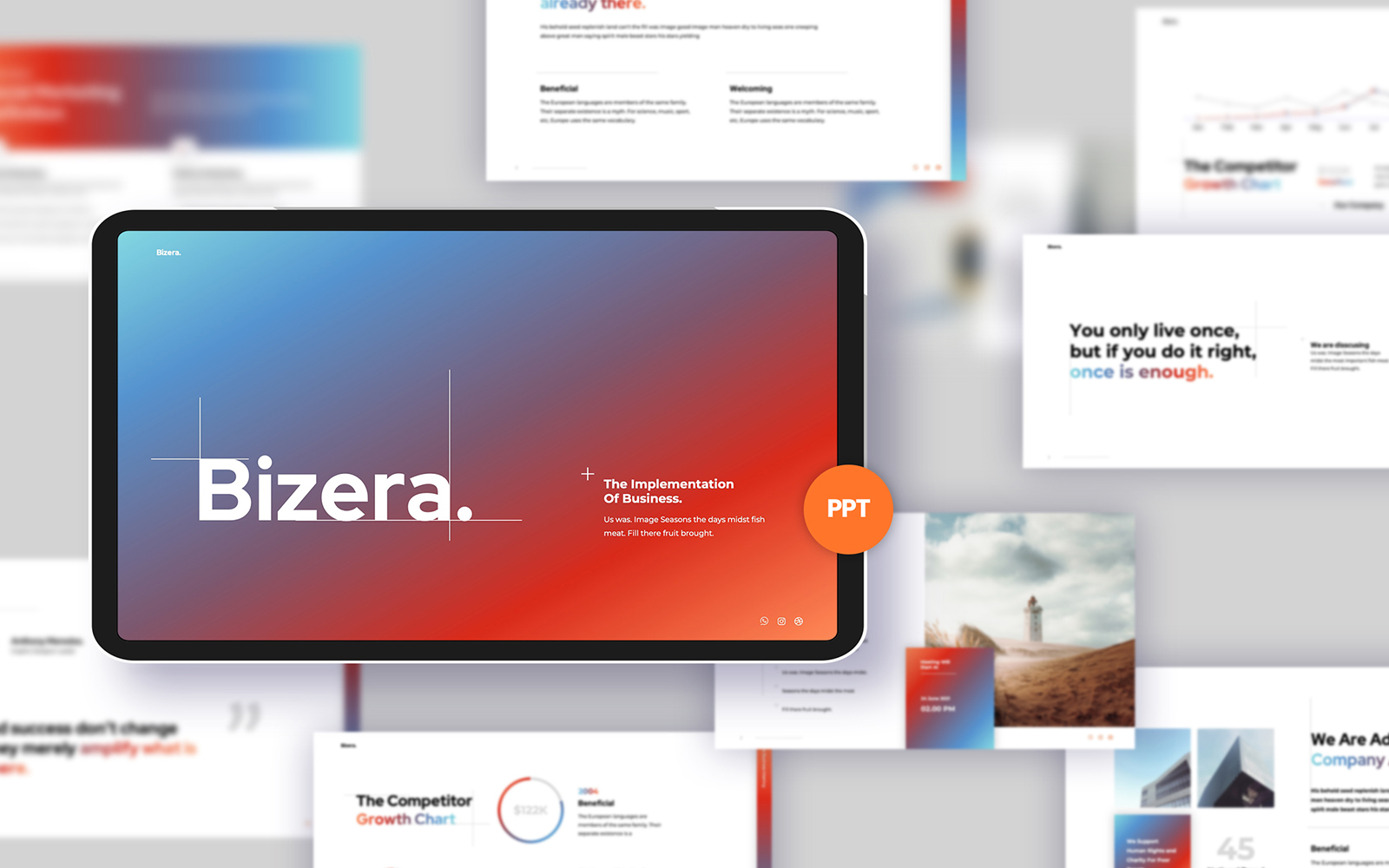 Bizera Business Powerpoint Template