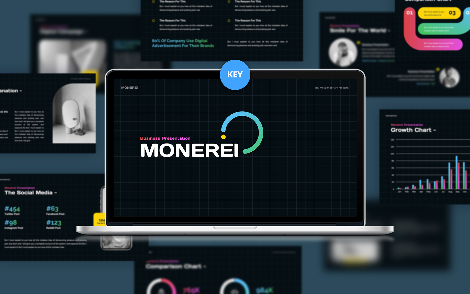 Monerei Startup Keynote Template