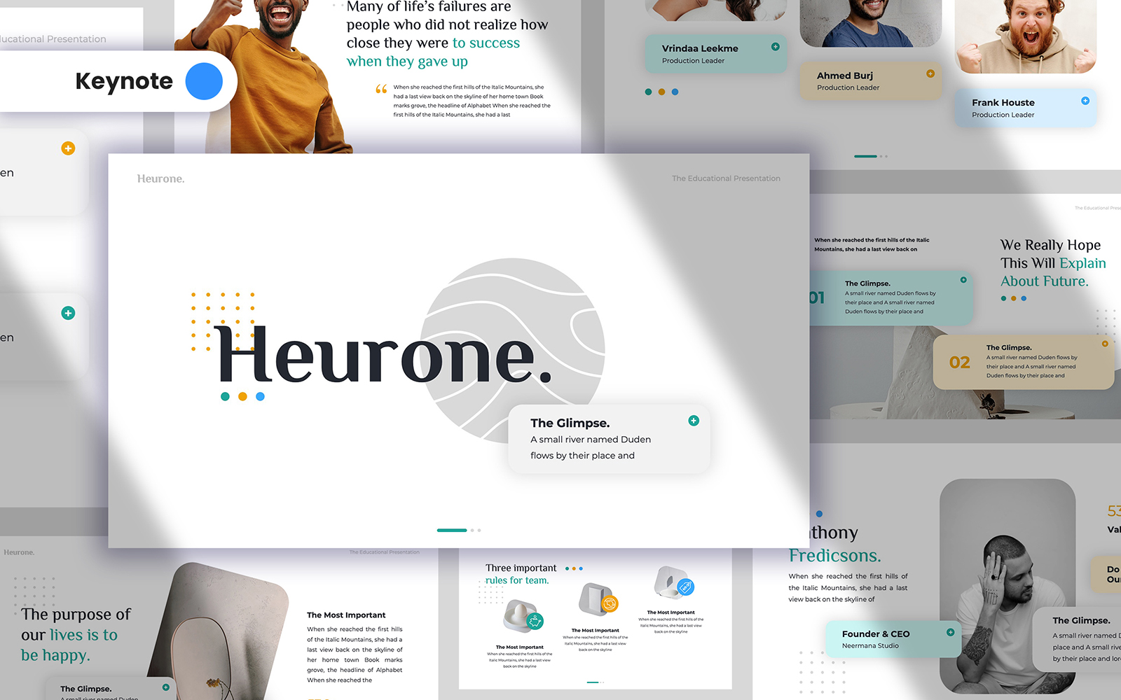 Heurone Creative Keynote Template