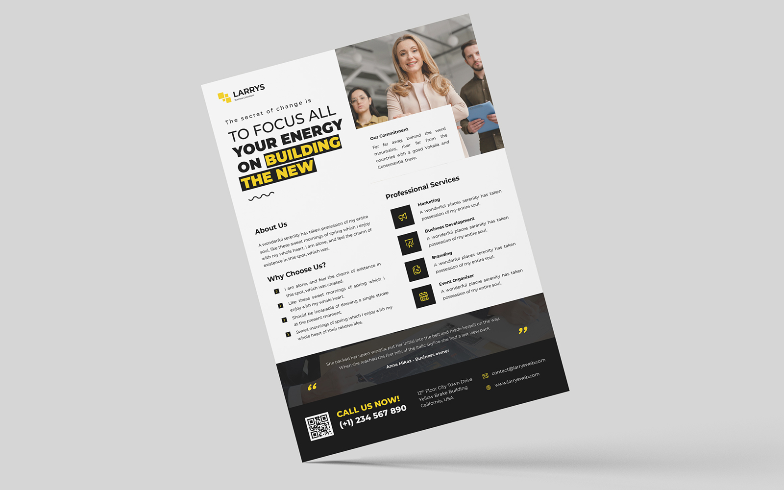 Corporate Clean Flyer Template