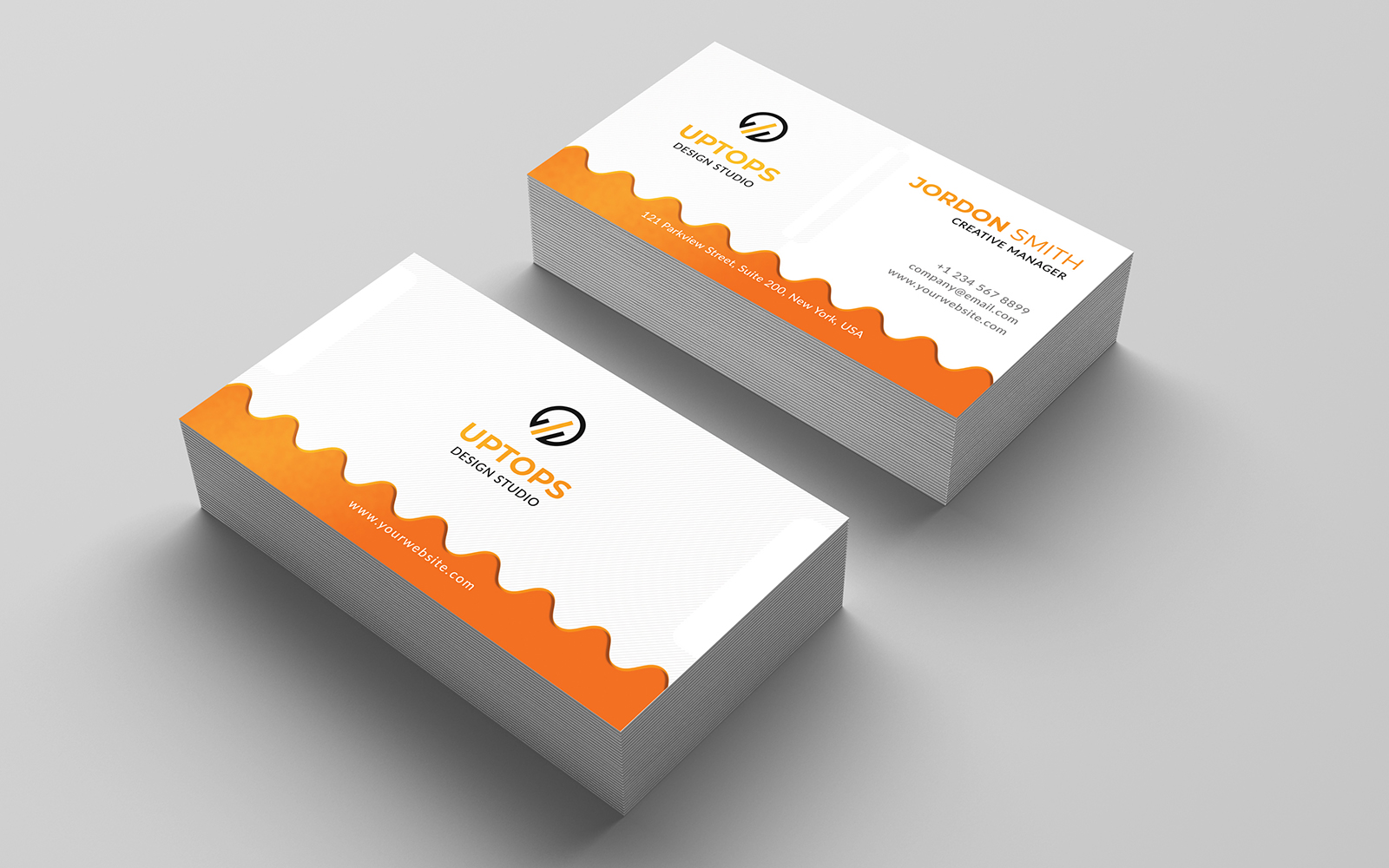 Sporadic - Corporate Business Card Template