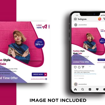 Design Template Social Media 213315