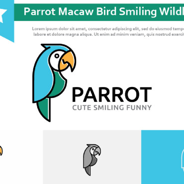 Exotic Parrot Logo Templates 213386