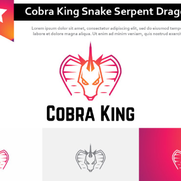 King Snake Logo Templates 213402