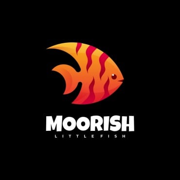 Angelfish Moorish Logo Templates 213411