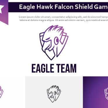 Hawk Falcon Logo Templates 213421