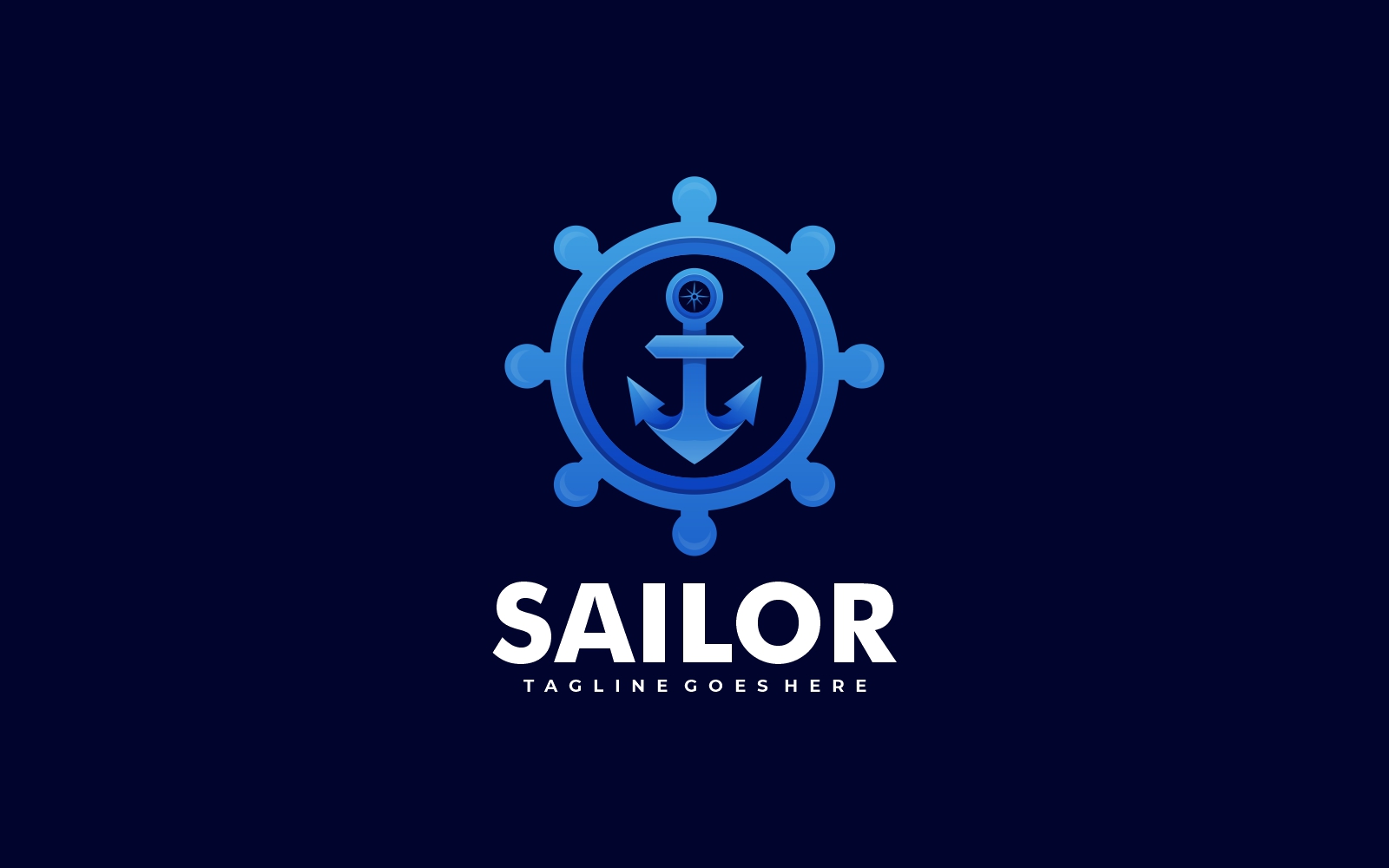 Sailor Gradient Logo Style