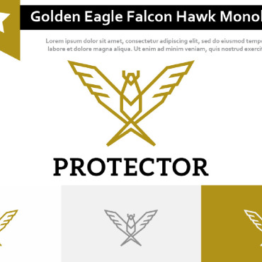 Eagle Falcon Logo Templates 213433