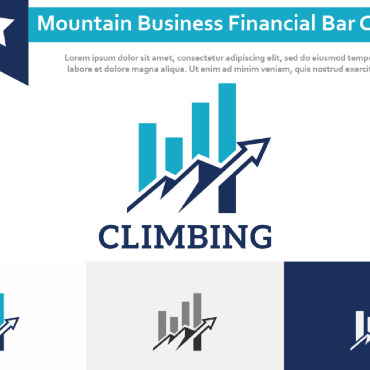 Climbing Investing Logo Templates 213444